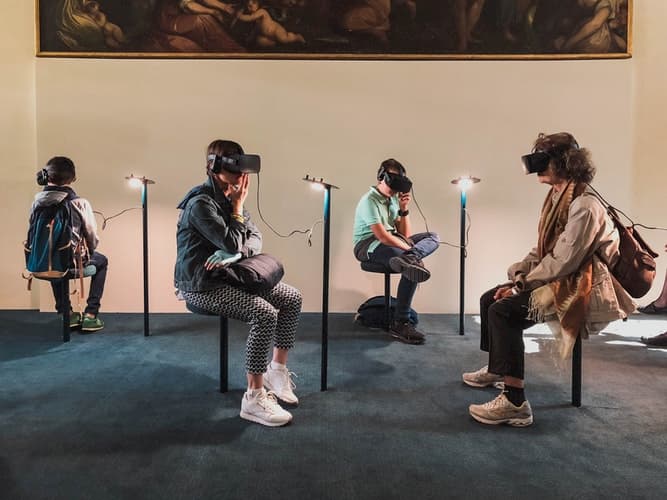 Visite de musée en VR